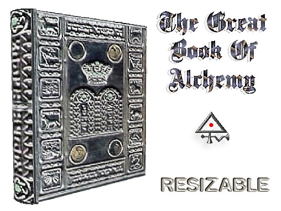 The Great Book Of Alchemy - With Resizer And a 2nd copy! BOXED