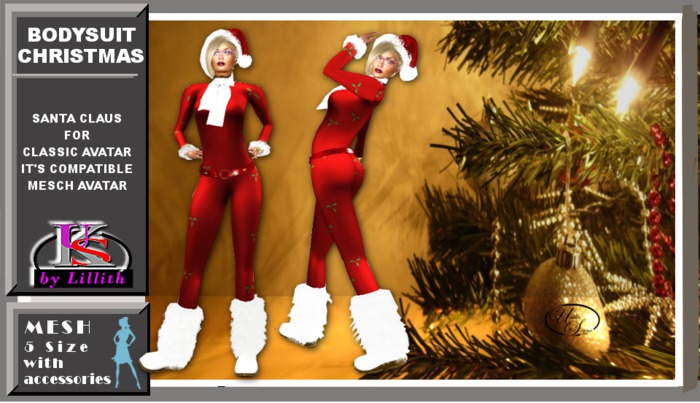 UKS-by-Lillith BODYSUIT CHRISTMAS