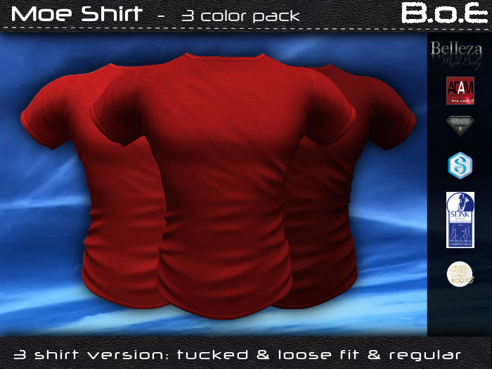 B.o.E - Moe Shirt - red