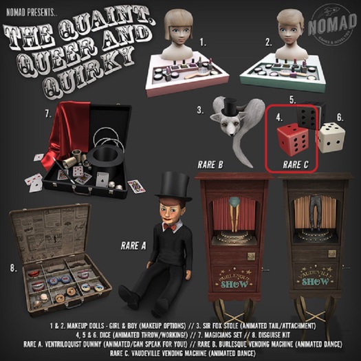 NOMAD // The Quaint, Queer & Quirky // 04 Red Dice