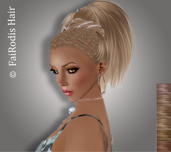 FaiRodis Queen of the Amazons hair light blonde1 with decoration 