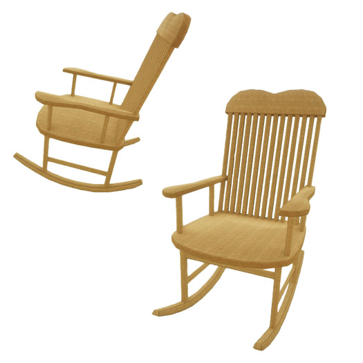 Rocking Chair 0 (meshbox)