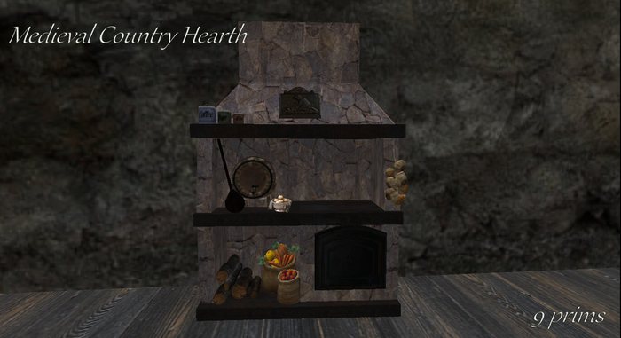 Medieval Country Hearth