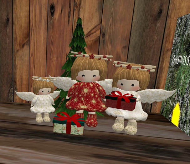 Angels & Frosty the snowman (boxed)