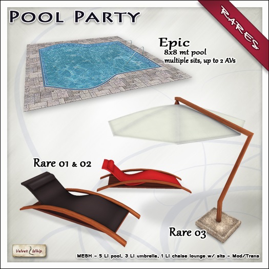 [V/W] Pool Party Gacha 01 RARE