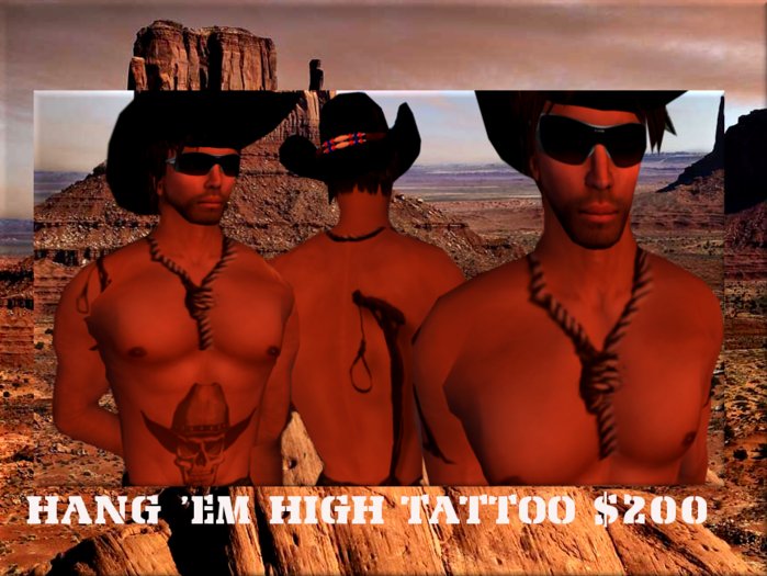 PROMO 1/2 PRICE!! HANG 'EM HIGH TATTOO BOXED