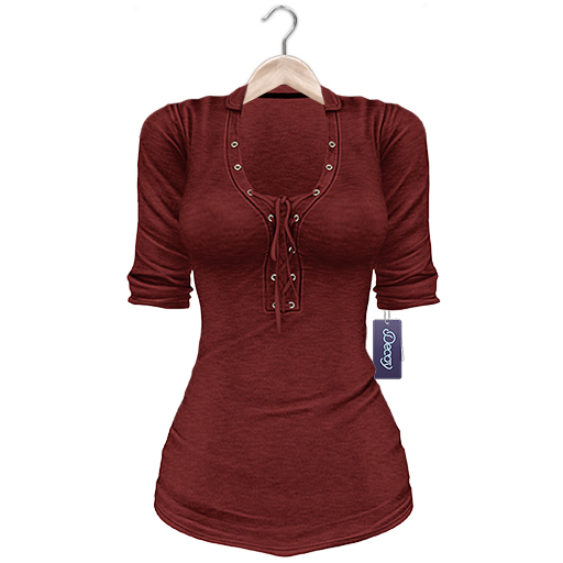 Decoy - Natalie Tunic: Red