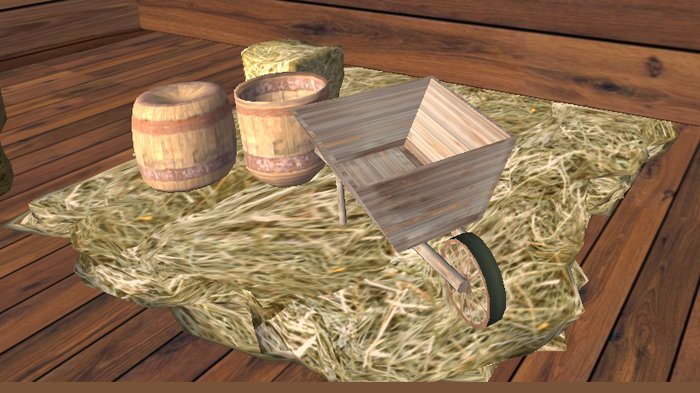 Sculpted stable equipment II