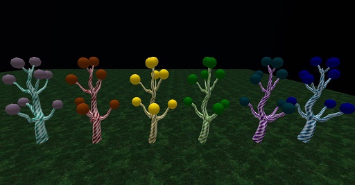 CANDY CANE TREES MERRY CHRISTMAS