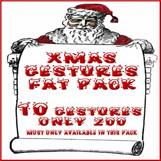 Xmas Gestures fat pack  mp