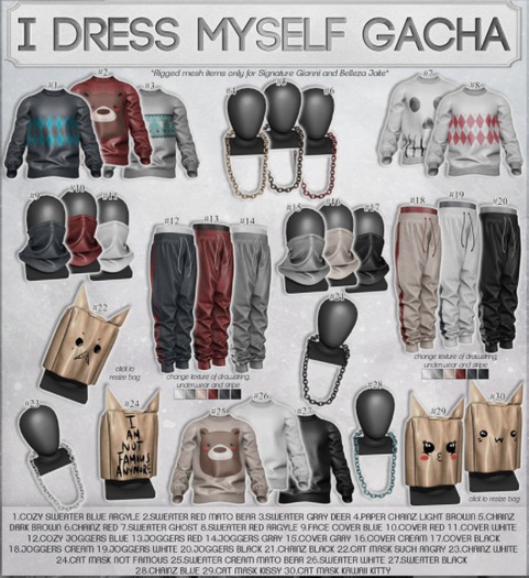 Caboodle - Paper Chainz - Blue - Signature/Belleza