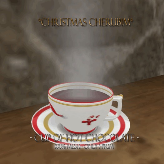 *CC* Hot Chocolate Cup whith dust animation