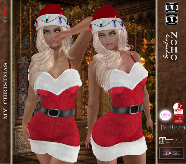 [NOHO] My Christmas Outfit #1 [mesh - box] red