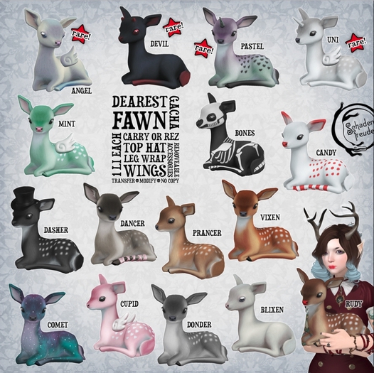 Schadenfreude Devil Dearest Fawn RARE