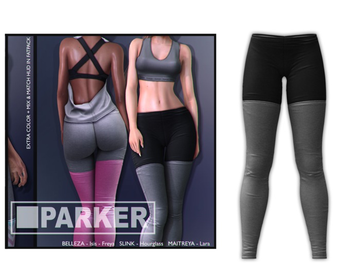 :PARKER: Nancy Leggings.BlackGrey.