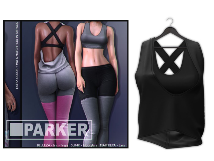 :PARKER: Nancy Top.Black.