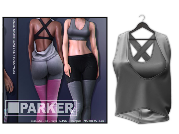 :PARKER: Nancy Top.Grey.