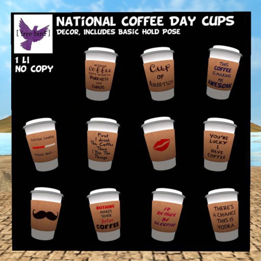 [ free bird ] Coffee Cup - Rather Be Sleeping