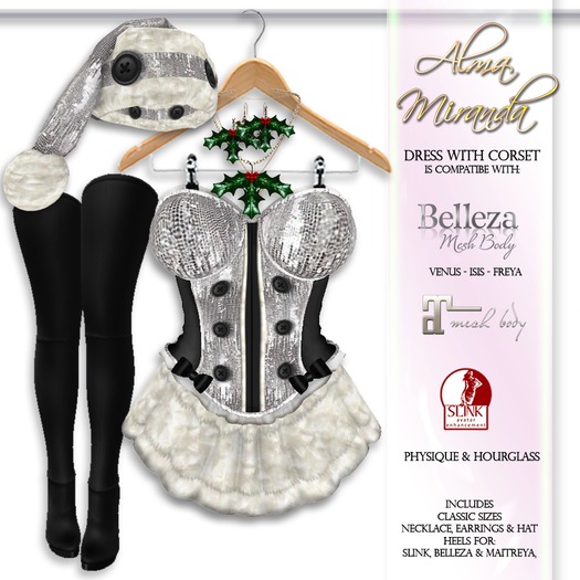 .: AlmaMiranda :. Christmas Frosty Fur Costume