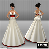 ^ Flower RED Long Dress ^