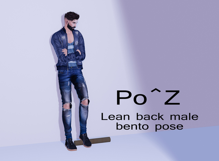 Po^Z Bento - Arms folded Lean back ( male )