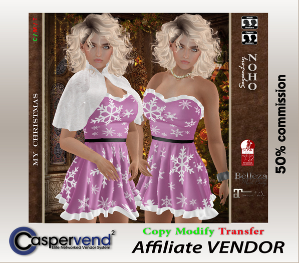 Affiliate Vendor [NOHO] - My Christmas #2 pink