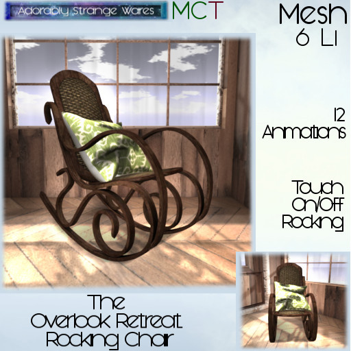 ~ASW~ The Overlook Retreat Rocking Chair
