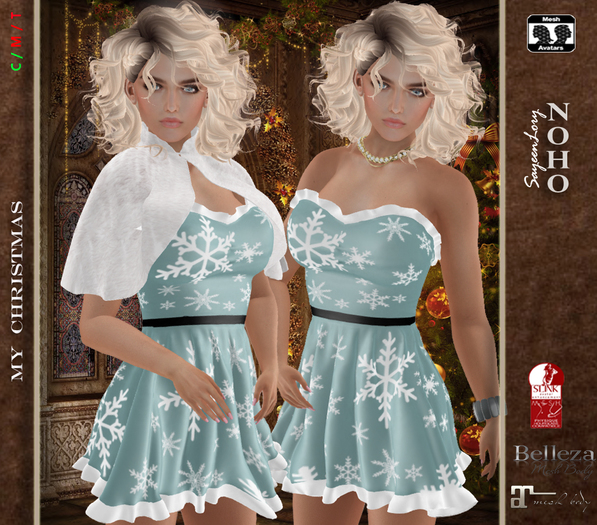 [NOHO] My Christmas Outfit #2 [mesh - box] green