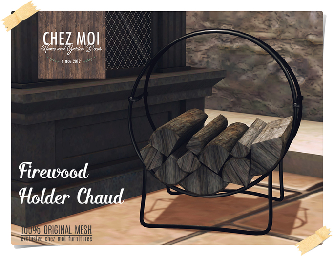 Firewood Holder Chaud ♥ CHEZ MOI
