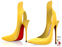 Garbaggio // Rose Pumps - Yellow