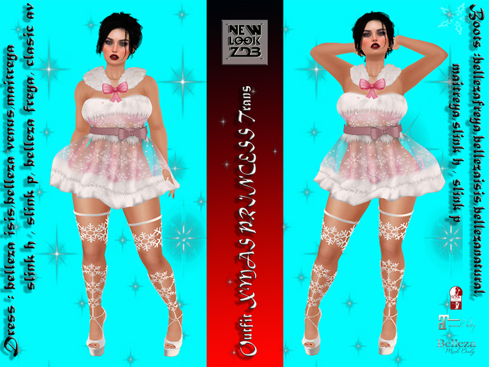 Outfit XMAS PRINCESS Transparent(wear me)