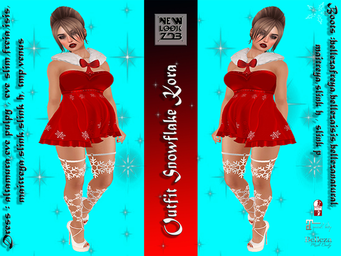 Outfit Snowflake Kora - (wear me)