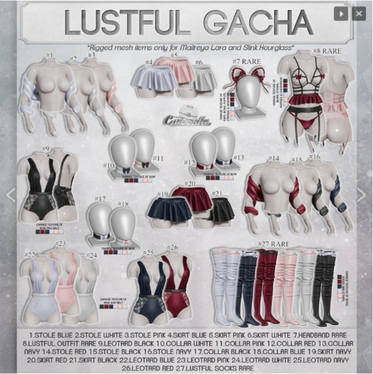 Caboodle - Lustful Collar - Red