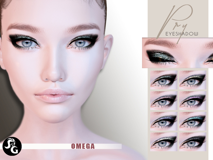 ::SG:: Pryshadow Eyeshadow set Omega