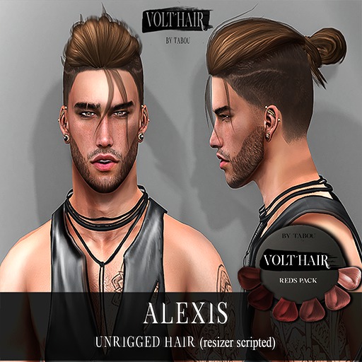 VOLTHAIR-Alexis hair-Red