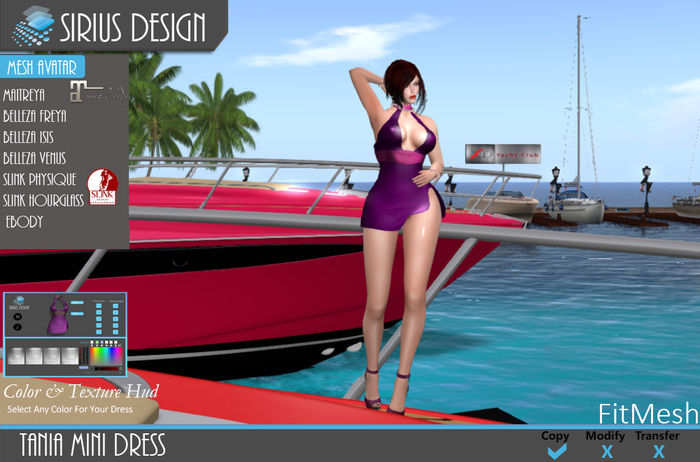 Sirius Design Tania Mini Dress Boxed