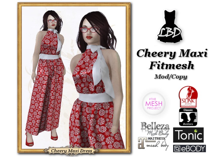 *LBD* Cheery Maxi Dress