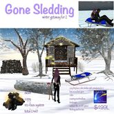****Gone sledding for 2-Winter getawayCrate