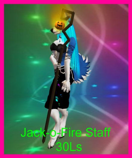 Jack-o-Fire Staff (boxed)