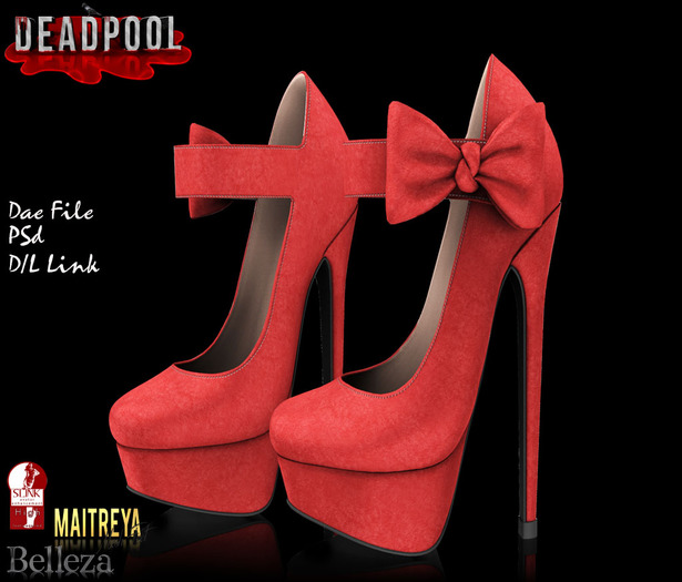 :DEADPOOL: RED BOW FULL PERM BOXED