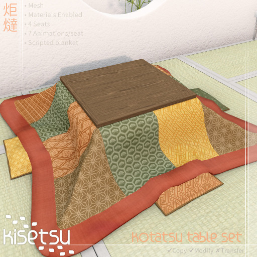 kisetsu - Kotatsu Table Set - Aki