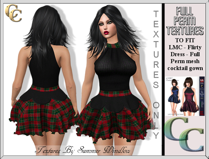 LMC FLIRTY DRESS TEXTURE TP5 - FULL PERM