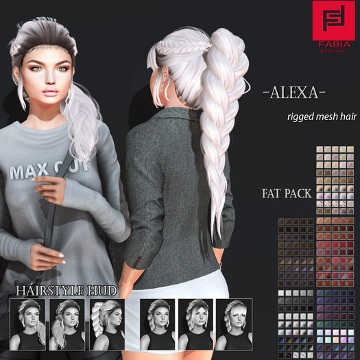 -FABIA- Mesh Hair   <Alexa> FAT PACK