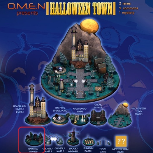 OMEN - Halloween Town - Haunted Houses box
