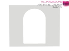 MI961907 Arched Window Cutout Wall