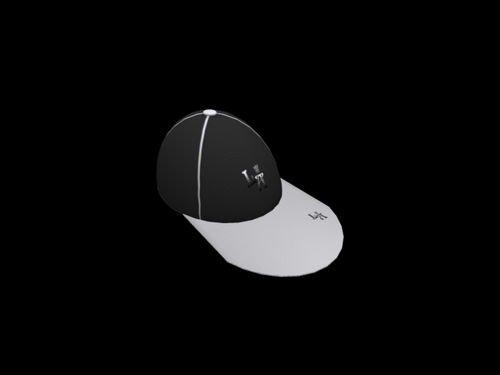 Fullperm Mesh Baseball Cap with UV map and texture