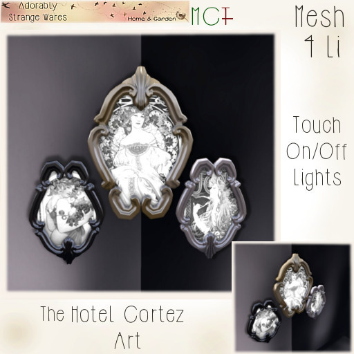 ~ASW~ The Hotel Cortez Lobby Art