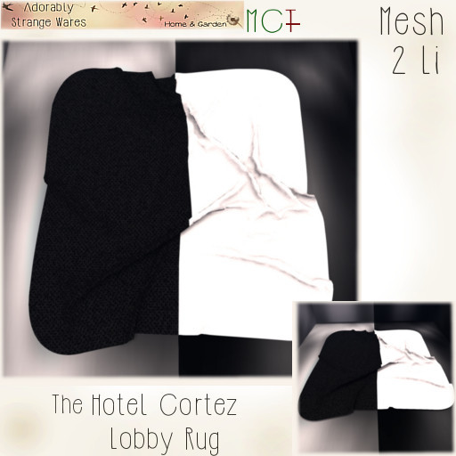 ~ASW~ The Hotel Cortez Rug