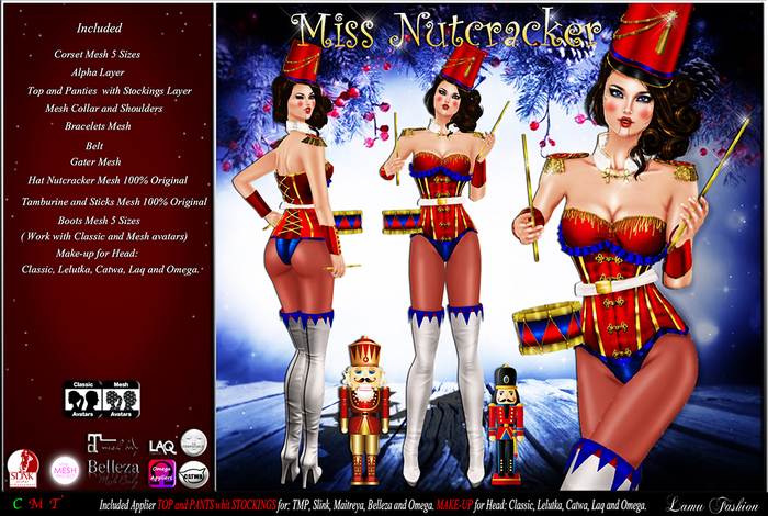 -Lamu Fashion-Outfit *Miss Nutcracker*