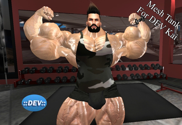 [D.Cavalieri] Kai Grey Camo Tank